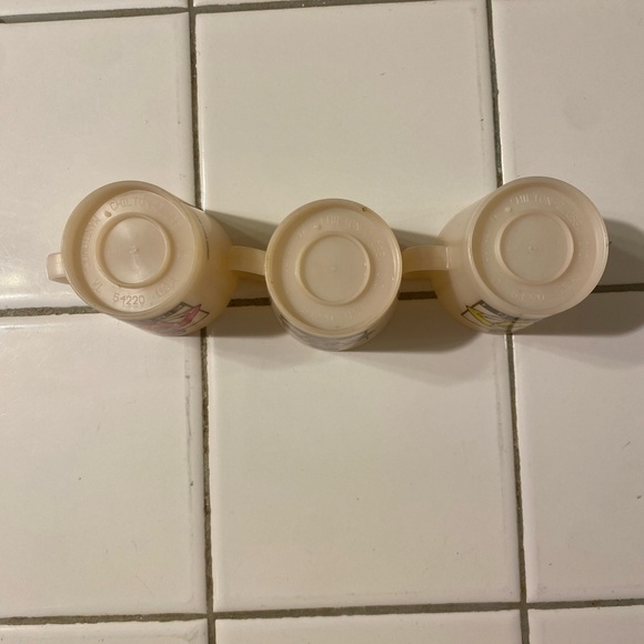Vintage 1994 Chilton-Globe Juice Bar Cups Set Of 3 Zack Kimberly Trini - Picture 8 of 8